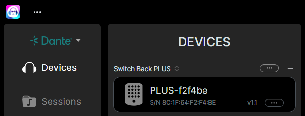 PLUS Device List